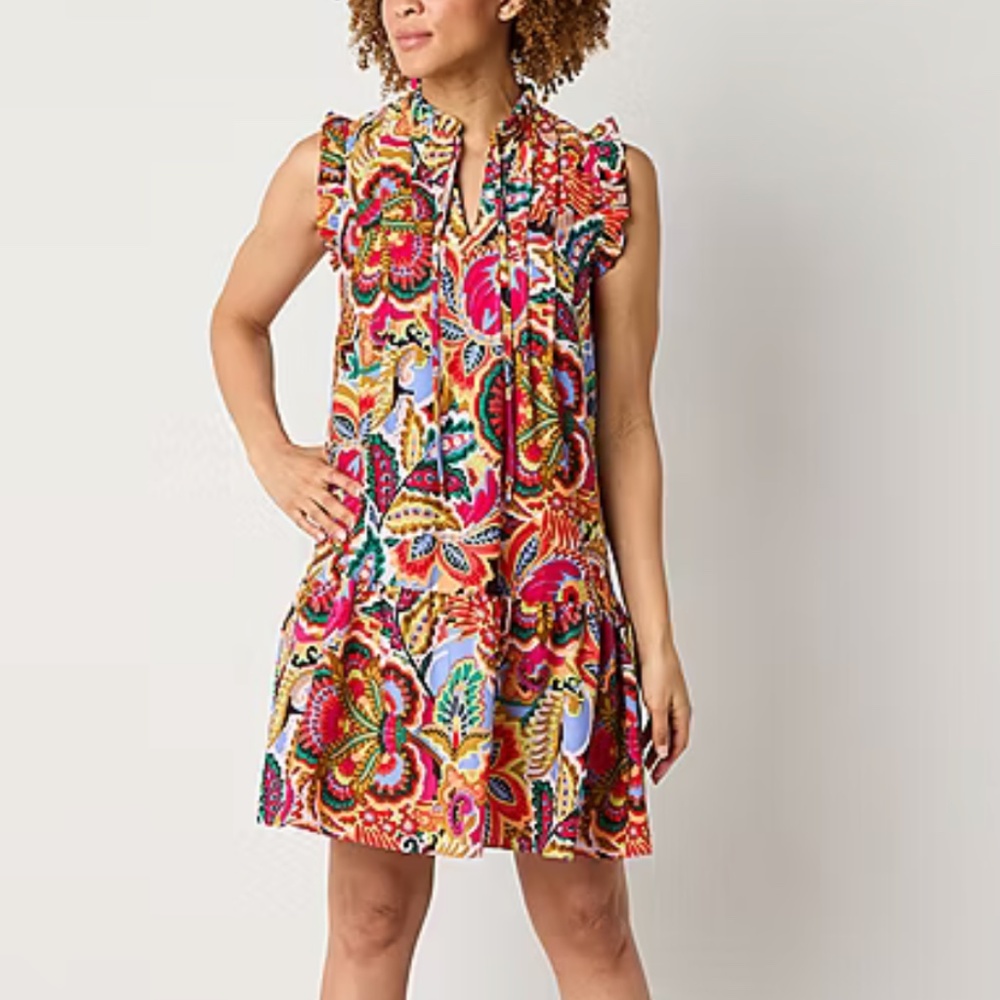 Maia Bright Floral Dress